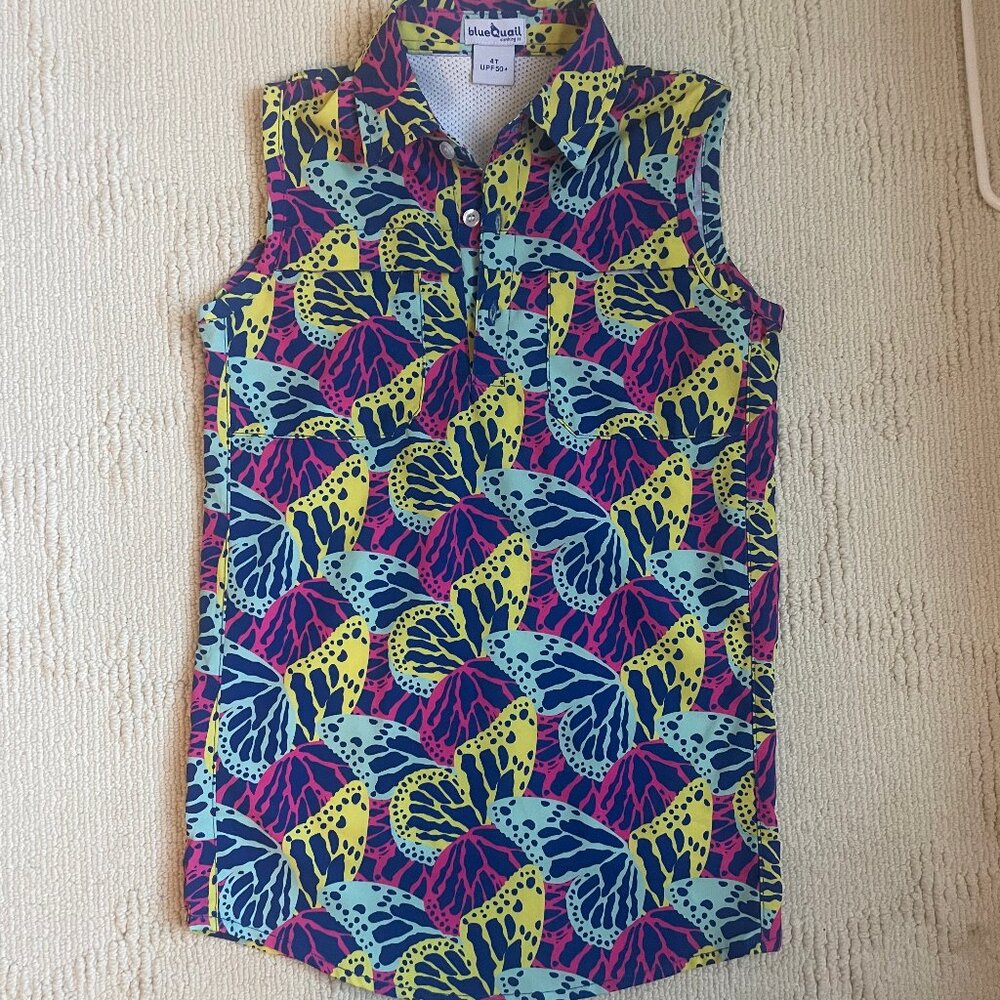 Blue Quail Girls Butterly Dress